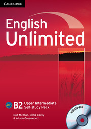 Робочий зошит English Unlimited Upper-Intermediate Self-study Pack (Workbook with DVD-ROM) Робочий зошит English Unlimited Upper-Intermediate Self-study Pack (Workbook with DVD-ROM)